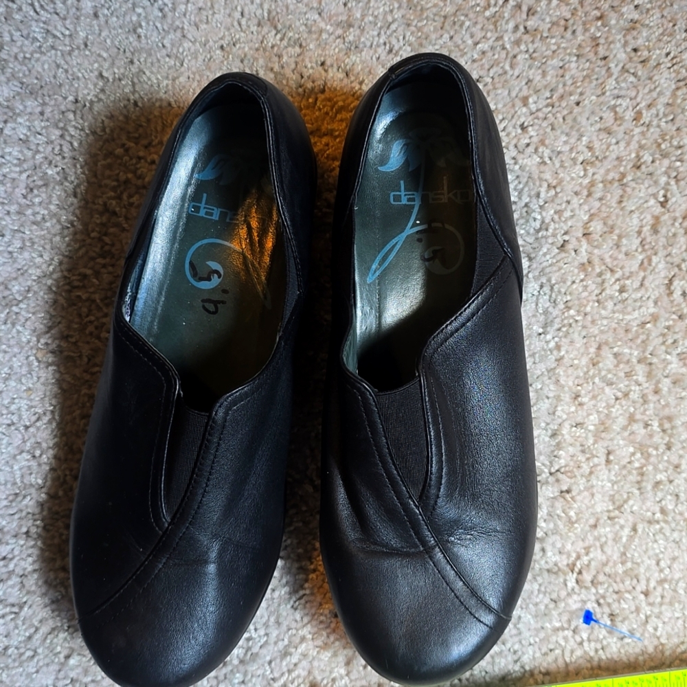 Women's Black Slip-On Shoes